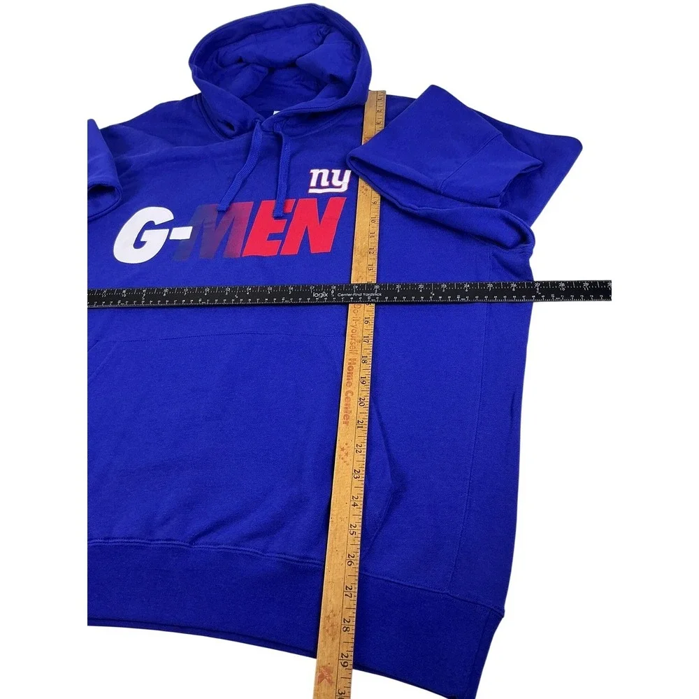 Nike New York Giants G-Men Hoodie Blue NFL Team Apparel‎ Men's XL NWT